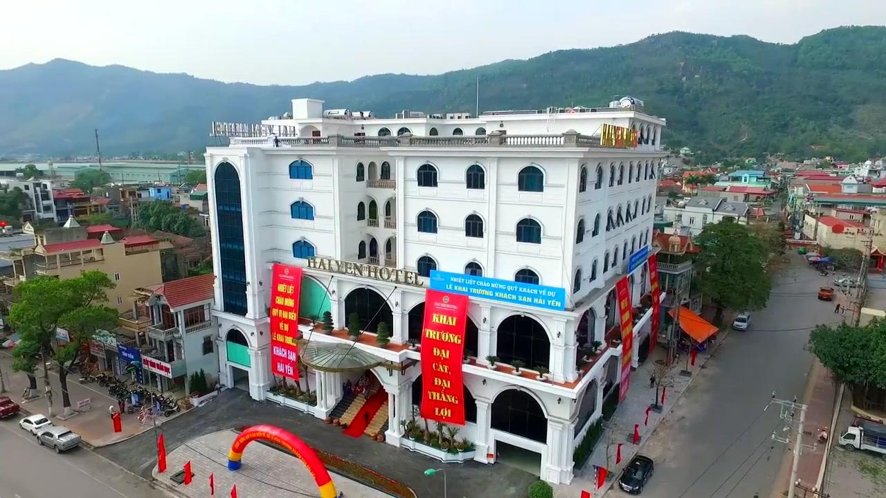 Hai Yen Luxury Hotel Cam Pha Eksteriør billede